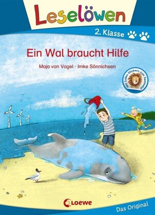 Leselöwen 2. Klasse - Ein Wal braucht Hilfe Loewe Verlag