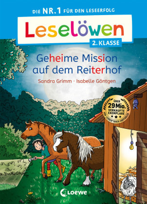 Leselöwen 2. Klasse - Geheime Mission auf dem Reiterhof Loewe Verlag