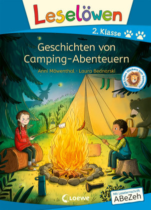 Leselöwen 2. Klasse - Geschichten von Camping-Abenteuern Loewe Verlag