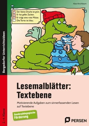 Lesemalblätter: Textebene Persen Verlag in der AAP Lehrerwelt