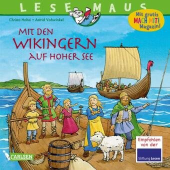 LESEMAUS 148: Mit den Wikingern auf hoher See Carlsen Verlag