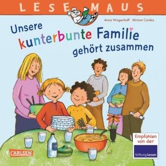 LESEMAUS 172: Unsere Kunterbunte Familie Gehört Zusammen - Carlsen ...