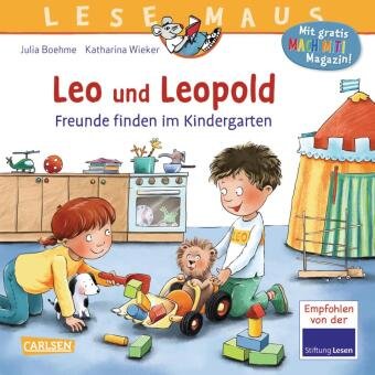 LESEMAUS 194: Leo und Leopold - Freunde finden im Kindergarten Carlsen Verlag