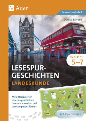 Lesespurgeschichten Englisch Landeskunde 5-7 Auer Verlag in der AAP Lehrerwelt GmbH