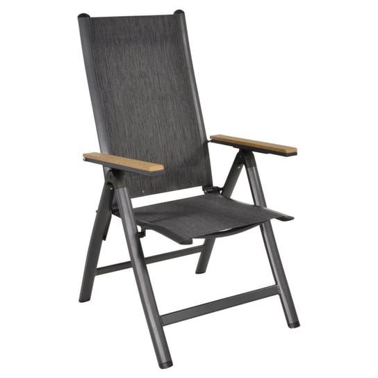 Lesli Living Regulowane krzesło Arezzo, 57x69x103 cm, aluminium Lesli living