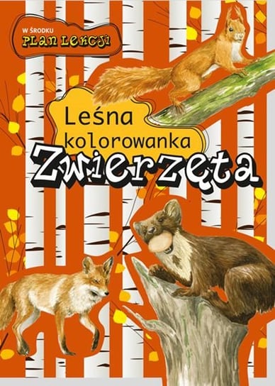 Leśna kolorowanka. Zwierzęta Goszczyńska Eliza, Kopiec-Sekieta Katarzyna