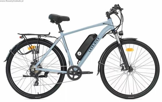 Less.Bike Urban Explorer 18" Błękitny   Rower Elektryczny 28" Zamiennik/inny