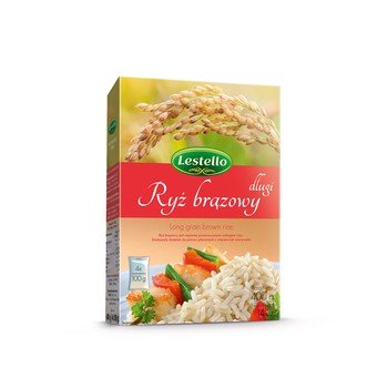 Lestello ryż brązowy 4x100g Inna marka