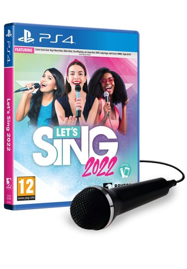 Let's Sing 2022 + 1 mikrofon, PS4 Voxler Games