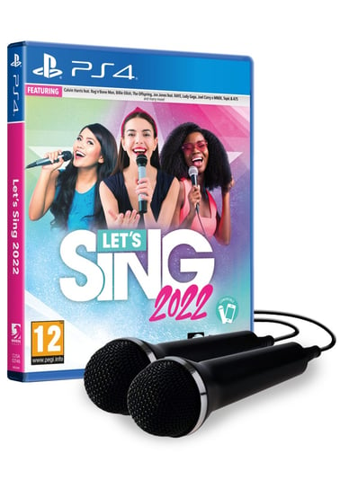 Let's Sing 2022 + 2 mikrofony PS4 Voxler Games