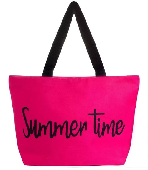 Letnia duża torba plażowa miejska SUMMER TIME Agrafka