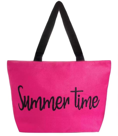 Letnia duża torba plażowa miejska SUMMER TIME Agrafka