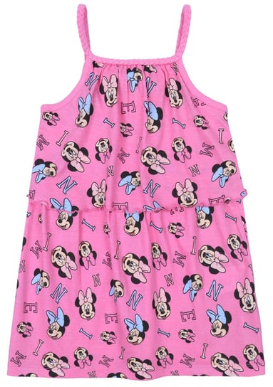 Letnia, dziewczęca, różowa sukienka MINNIE Disney 2-3 lat 98 cm Disney