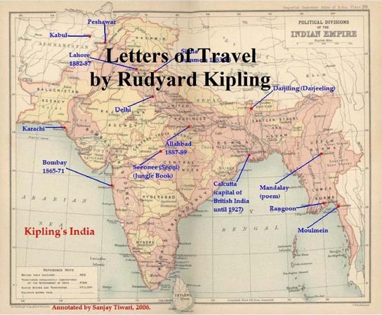 Letters of Travel Kipling Rudyard