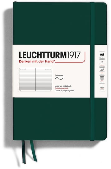 Leuchtturm1917 Notatnik Medium A5 Linia Miękki Leuchtturm