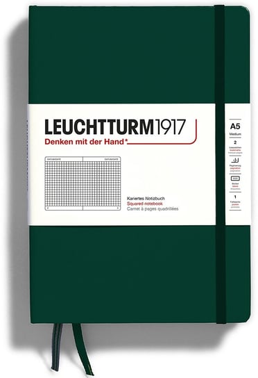 Leuchtturm1917 Notatnik Notes Medium A5 Kratka Leuchtturm1917