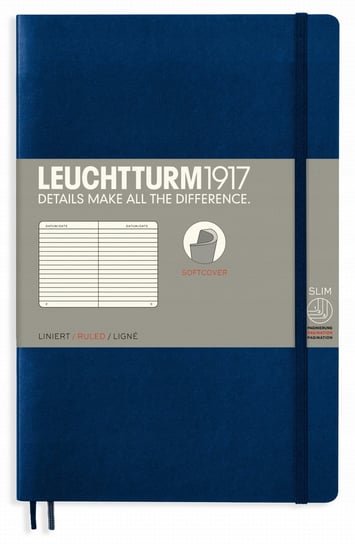 Leuchtturm1917 Notatnik Notes Miękki B6 Linia Inna marka