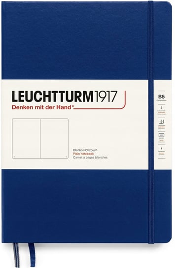 Leuchtturm1917 Notatnik Notes Twardy B5 Gładki Leuchtturm1917