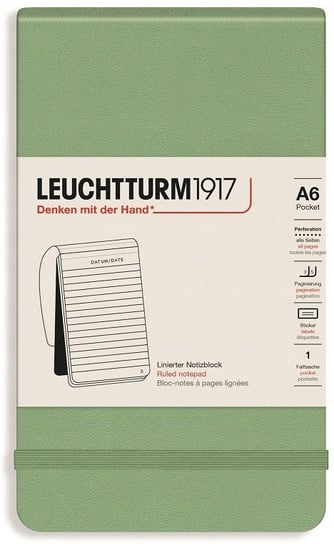 LEUCHTTURM1917 Notatnik reporterski A6 Linia Leuchtturm1917