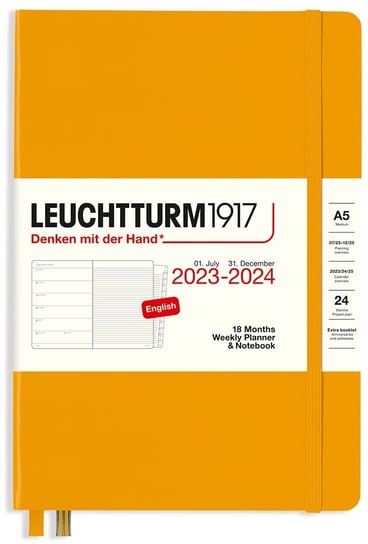 LEUCHTTURM1917 Planer kalendarz książkowy A5 tyg. Leuchtturm