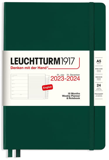 LEUCHTTURM1917 Planer kalendarz książkowy A5 tyg. Leuchtturm1917