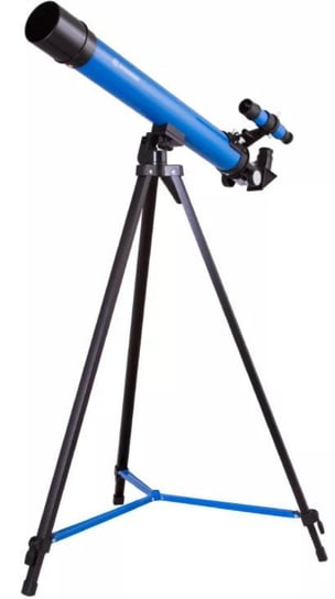 Levenhuk, teleskop Bresser Space Explorer 45/600 AZ, niebieski Levenhuk