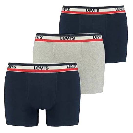 Levi's Boxer 3 Pairs Briefs 37149-0542 męskie bokserki granatowe Levi's