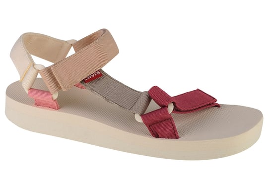 Levi's Cadys Low Sandals 233029-752-100, Damskie, sandały, Biały Levi's