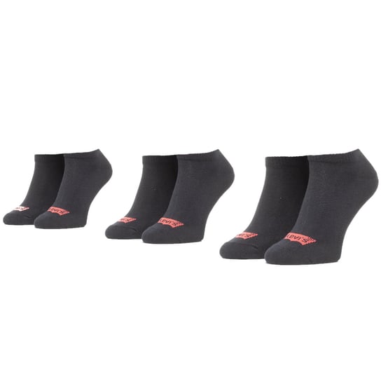 Levi's Low Cut 3PPK Socks 37157-0175 męskie skarpetki czarne Levi's