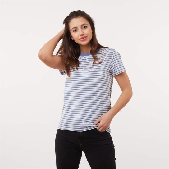 Levi's WMNS THE PERFECT TEE COLONY BLUE - XS Levi's