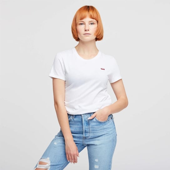 Levi's WMNS THE PERFECT TEE WHITE - XS Levi's