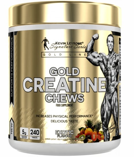 Levrone Gold Creatine 240 tabletek do ssania o smaku egzotycznym KEVIN LEVRONE