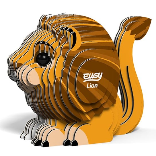 Lew Eugy układanka 3D, puzzle przestrzenne dla dzieci Eugy