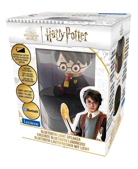 Lexibook, Głośnik Bluetooth Ze Świecącą Figurką Harry Ego Pottera Btd80Hp LexiBook