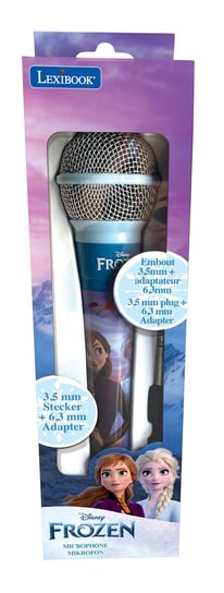 Lexibook, Mikrofon Karaoke Frozen Kabel 2,5M Mic100Fz LexiBook