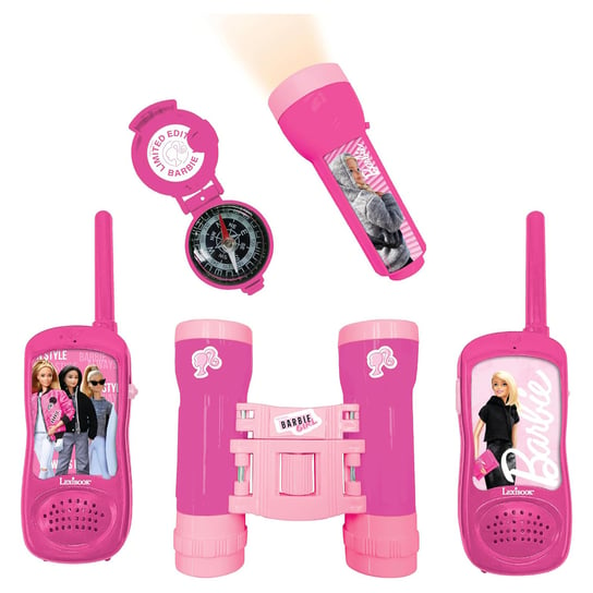 Lexibook Przygodowy zestaw z krótkofalówkami walkie talkie Barbie Inna marka