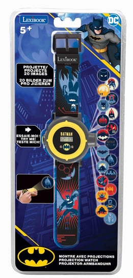 Lexibook, Zegarek Z Projektorem Batman Z 20 Obrazami Do Wyświetlenia Dmw050Bat LexiBook