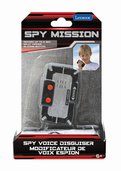 Lexibook, Zmieniacz Głosu Spy Mission Z Możliwością Nagrywania Rpspy03 LexiBook