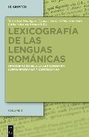 Lexicografía de las lenguas románicas Gruyter Mouton