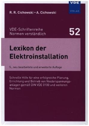 Lexikon der Elektroinstallation VDE-Verlag