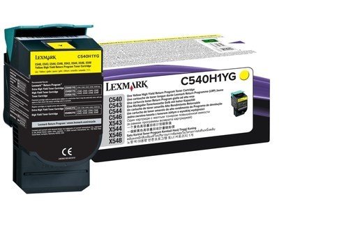 Lexmark Toner C540H1YG Yellow Lexmark