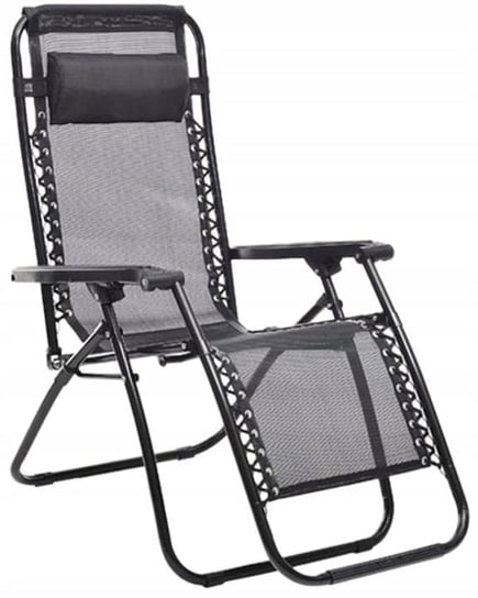 Leżak Ogrodowy Fotel Plażowy Krzesło Na Biwak Kemping Inna marka
