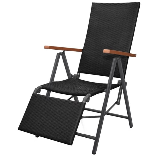 Leżak VIDAXL krzesło, składane, regulowane, 55x68x42cm vidaXL