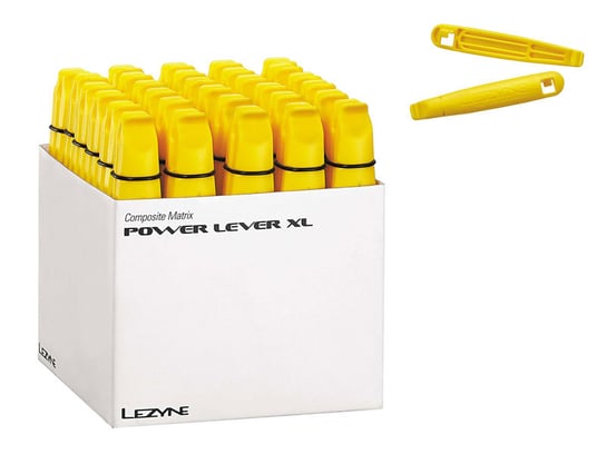 Lezyne, Łyżki do opon, Power Lever XL, żółty, 30x2 szt. Lezyne