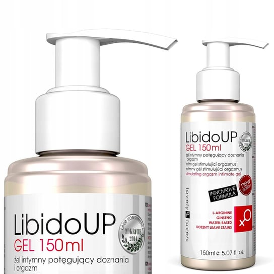 LibidoUp Gel żel zwiększajacy libido dla kobiet, 150 ml Lovely Lovers