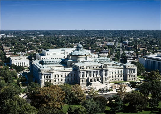 Library of Congress’s Thomas Jefferson Building, Carol Highsmith - plakat 100x70 cm Galeria Plakatu