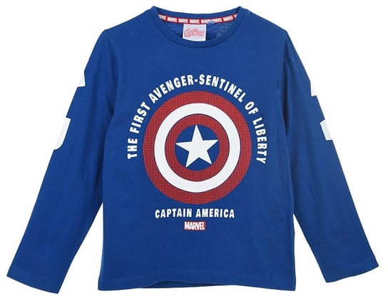 Licencjonowana bluzka chłopięca na długi rękaw Marvel - Captain America Sun City