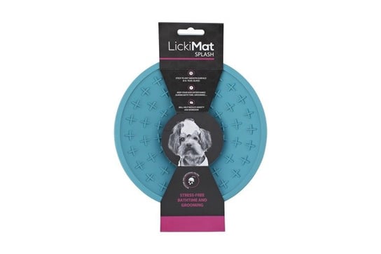 LickiMat Splash niebieska mata dla psów LickiMat