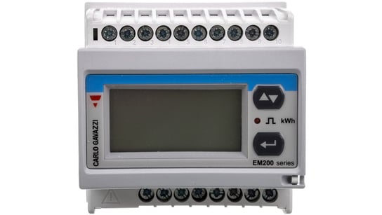 Licznik energii 3-fazowy elektroniczny pomiar pośredni EM21072DAV53XOXX CARLO GAVAZZI