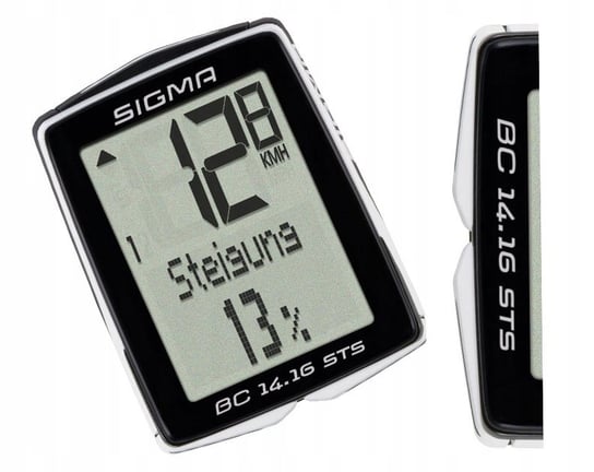 Licznik rowerowy SIGMA BC 14.16 STS bezprzewodowy SIGMA SPORT